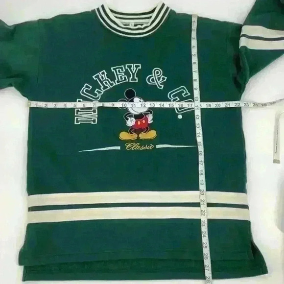 Disney Vintage Classic Mickey Mouse Sweatshirt Size Medium - Picture 5 of 7